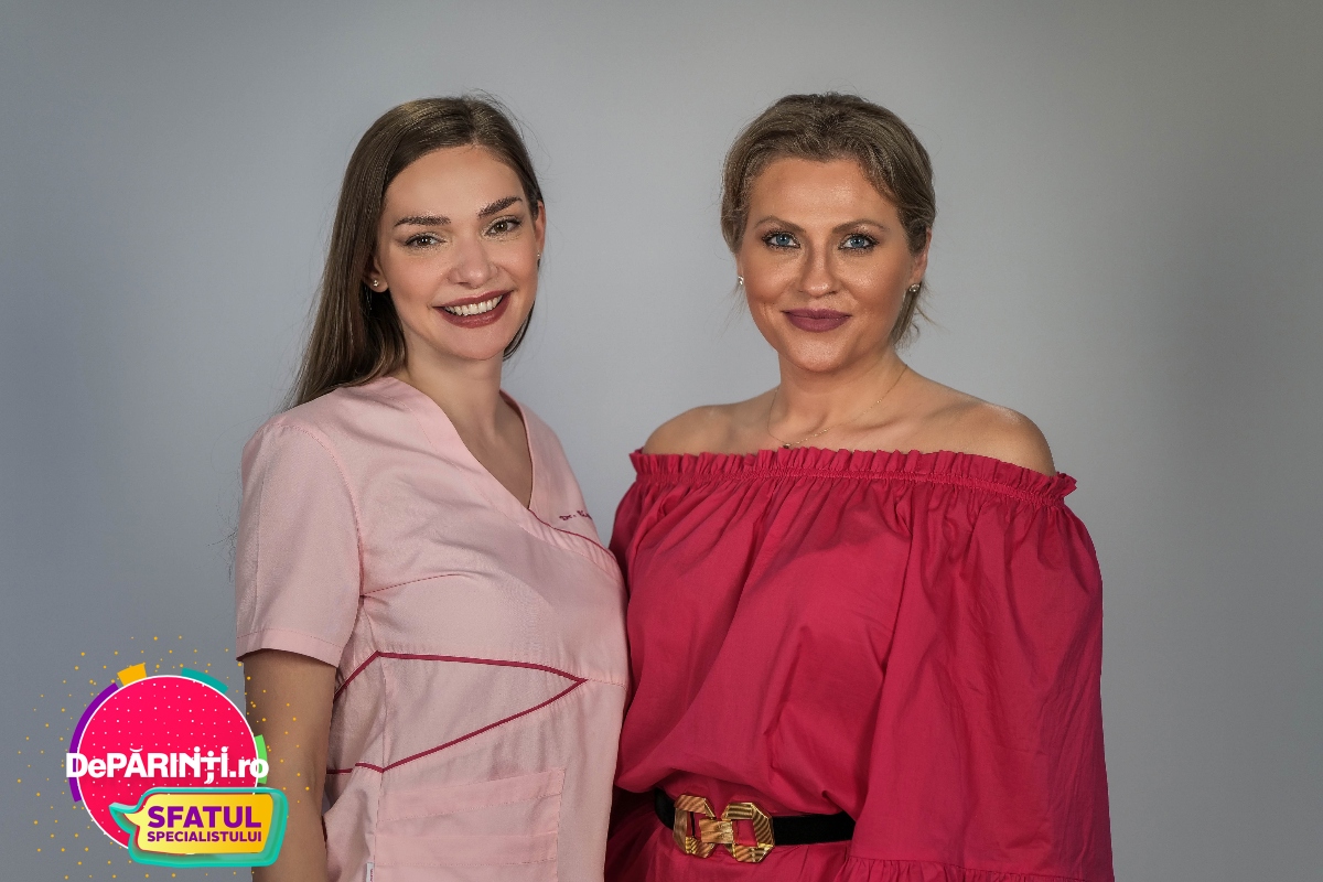 Elena Popa alături de Mirela Vaida, la interviul DePărinți.ro