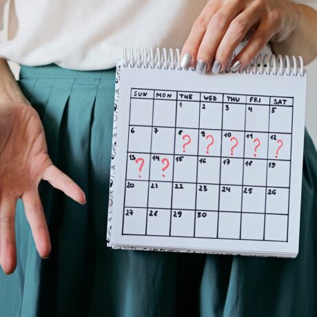 Calendar ciclu menstrual