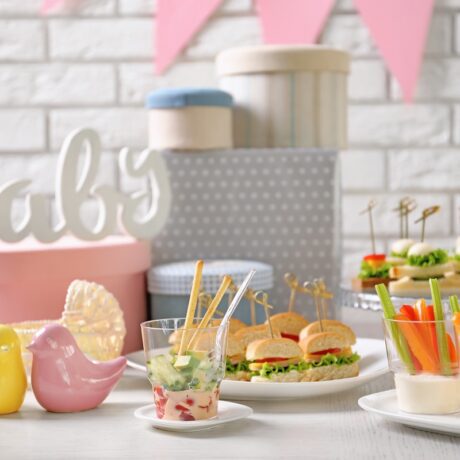 Idei de meniu pentru baby shower